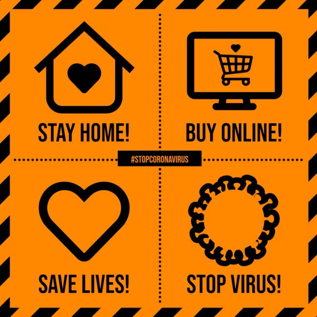 CORONAVIRUS PREVENTION BANNER